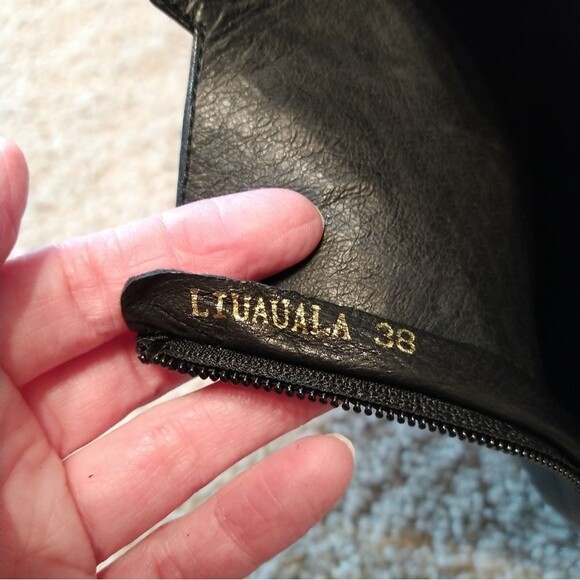 Silent D Anthropologie Chain Leather Boots - Picture 9 of 12